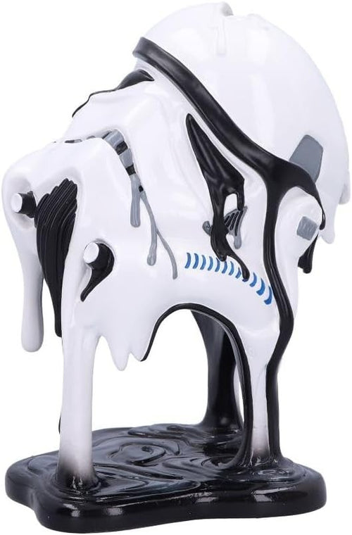 Stormtrooper Melting Helmet Ornament Resin Figurine 23cm Sci-Fi Decor Gift
