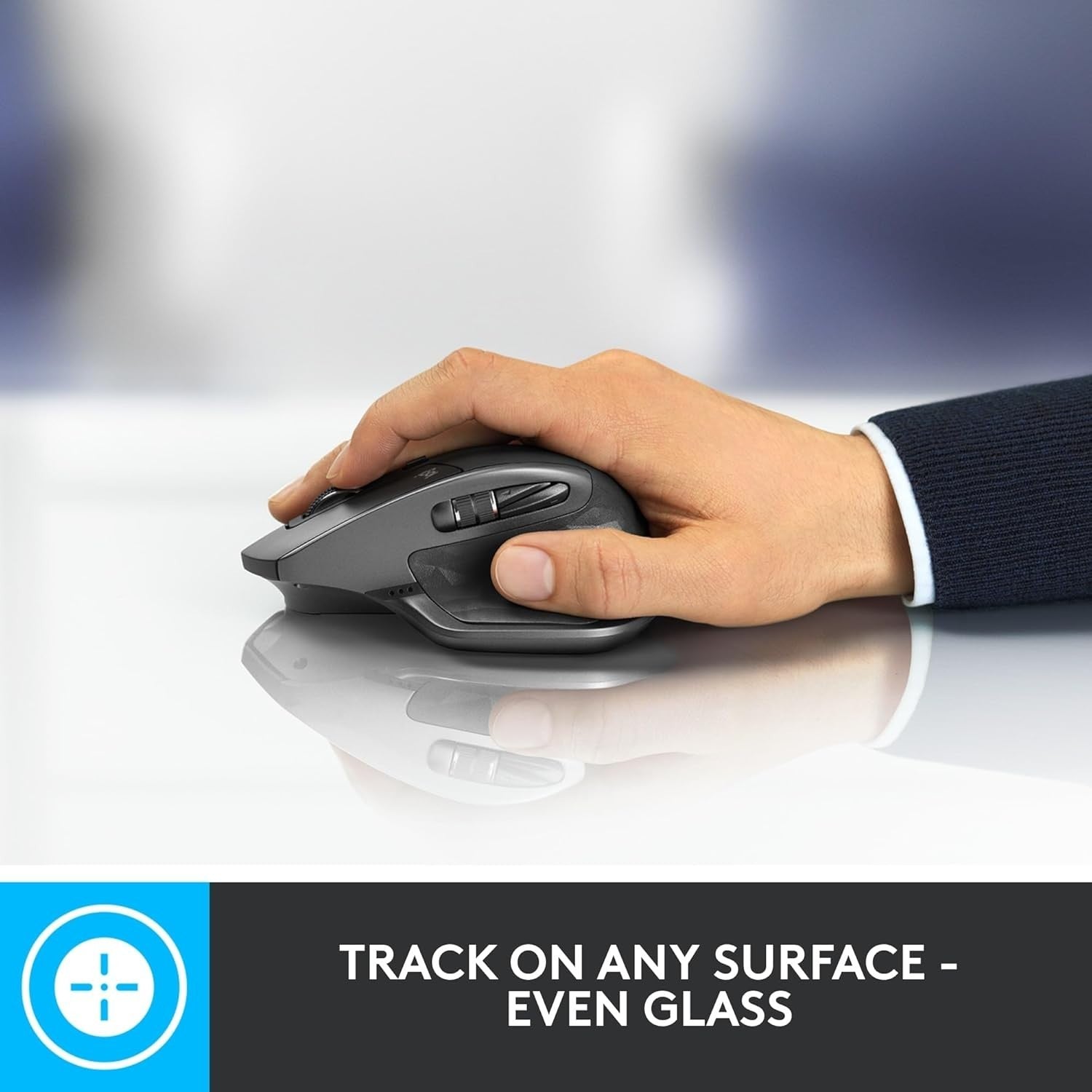 Advanced Bluetooth Wireless Mouse Hyper-Fast Scroll Ergonomic Rechargeable