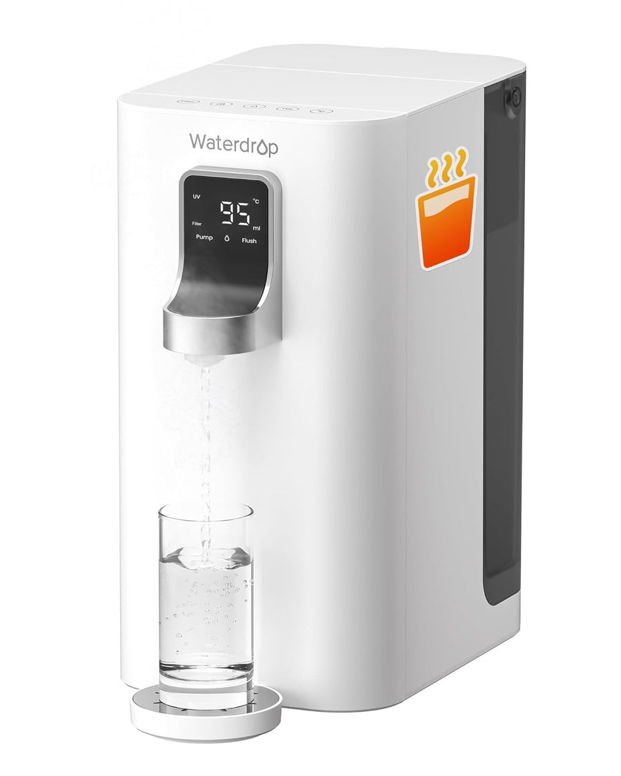 Reverse Osmosis Hot Water Dispenser Countertop UV Filtration Portable