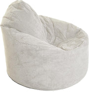 Luxury Monster Size Corduroy Beanbag Chair - Soft, Portable, Adult Lounge