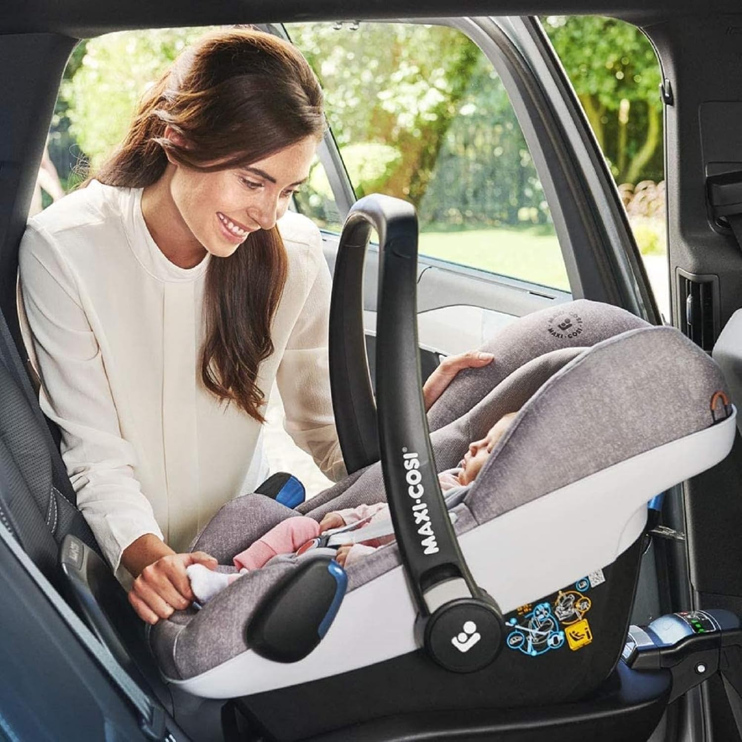 Infant Car Seat ISOFIX i-Size Group 0+ 0-13kg Newborn Safety Carrier