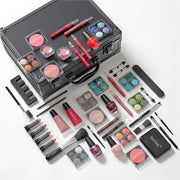48 Piece Makeup & Nail Kit Beauty Case Portable All In One Set