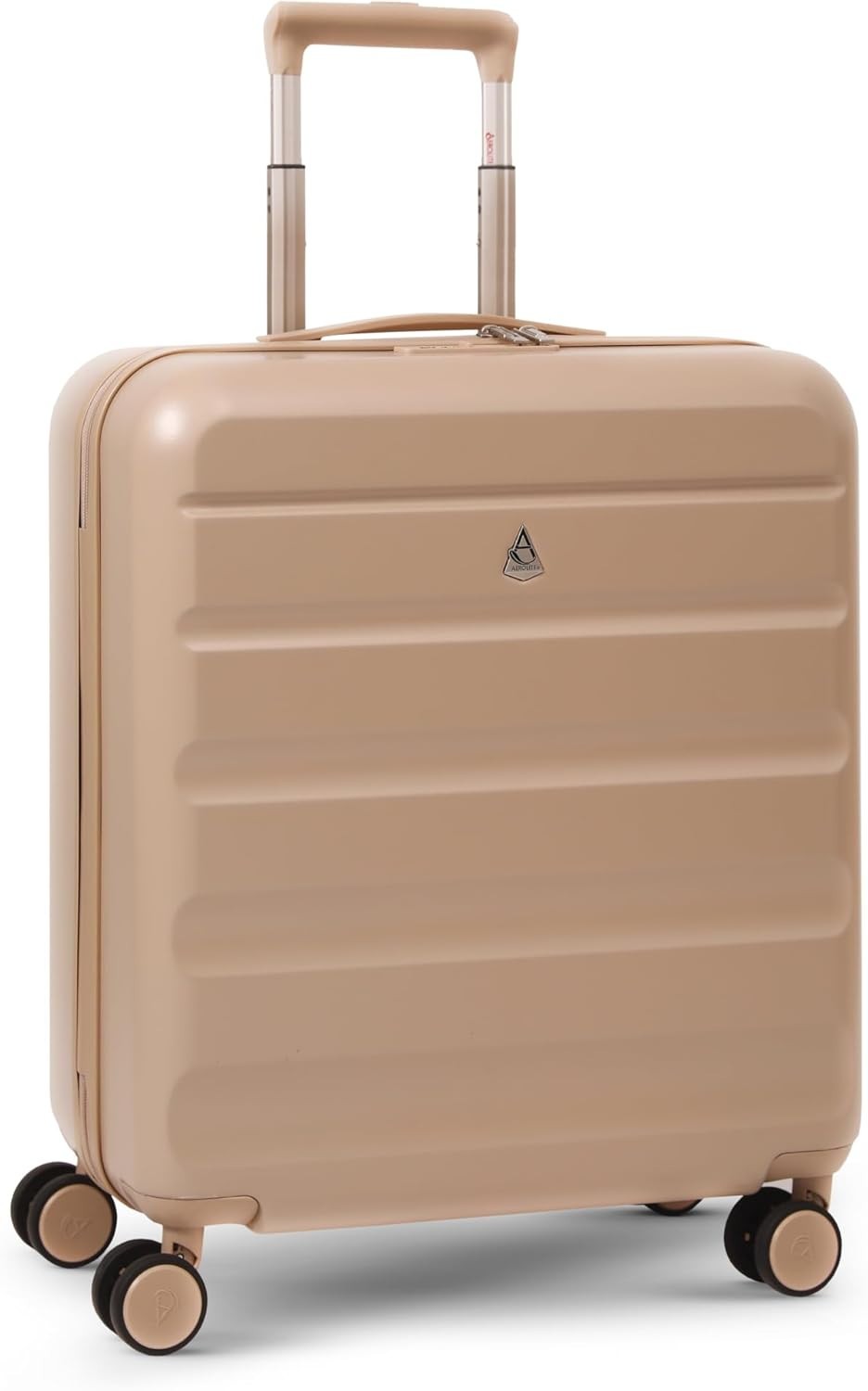 56x45x25 Cabin Suitcase ABS Hard Shell 8 Wheel Carry On TSA Lock 46L