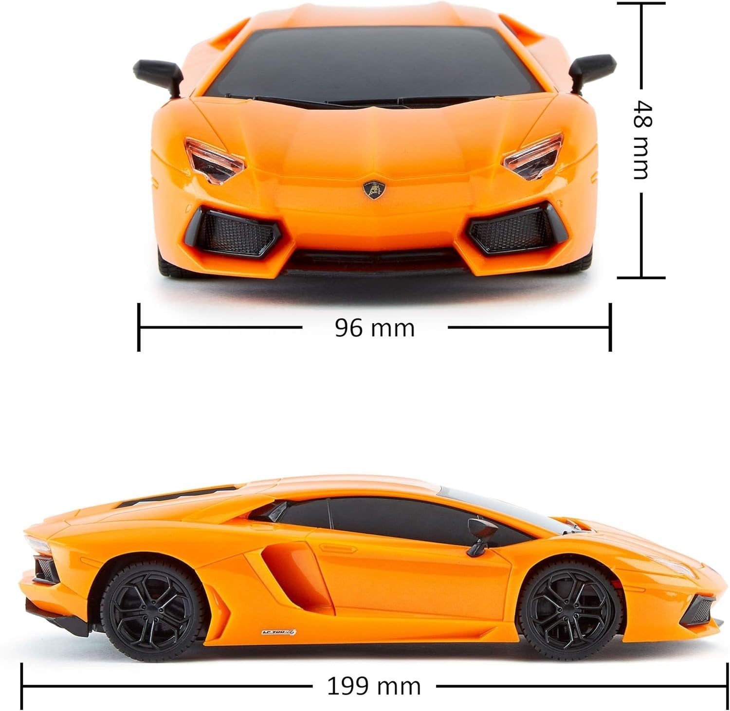 1:24 RC Lamborghini Aventador Licensed Remote Control Car with Lights Gift for K