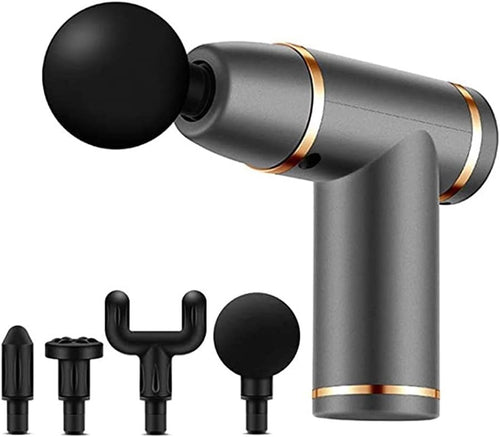 Portable Mini Massage Gun Quiet Deep Muscle Relief 8 Speed Compact Recovery Tool