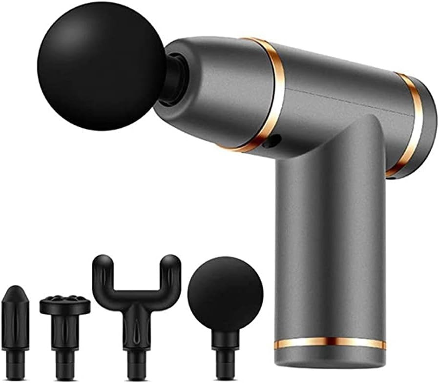 Portable Mini Massage Gun Quiet Deep Muscle Relief 8 Speed Compact Recovery Tool