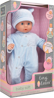 Soft Baby Doll 38cm with Sleeping Eyes Dummy Cuddly Toddler Toy
