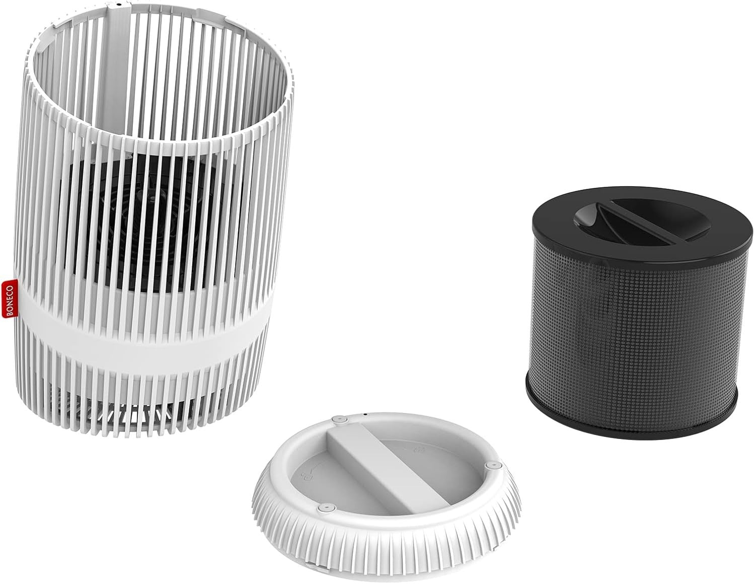HEPA H13 Air Purifier Large Room 45m² UV-C Ionizer 360° Filter