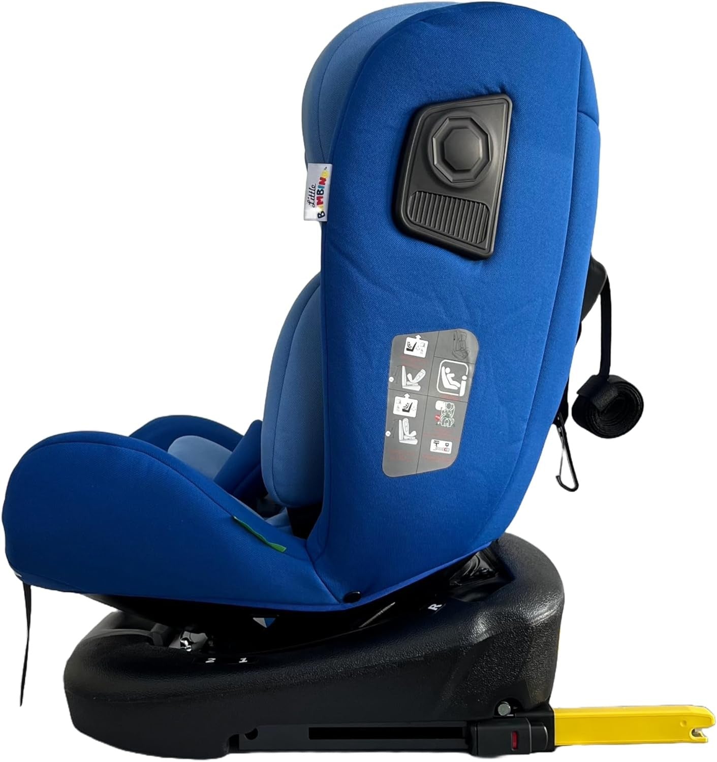 360° Rotating i-Size Car Seat ISOFIX R129 0–36kg Birth to 12 Years Blue