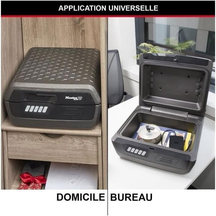 Fireproof Waterproof Digital Safe Box A4 Document Cash Security
