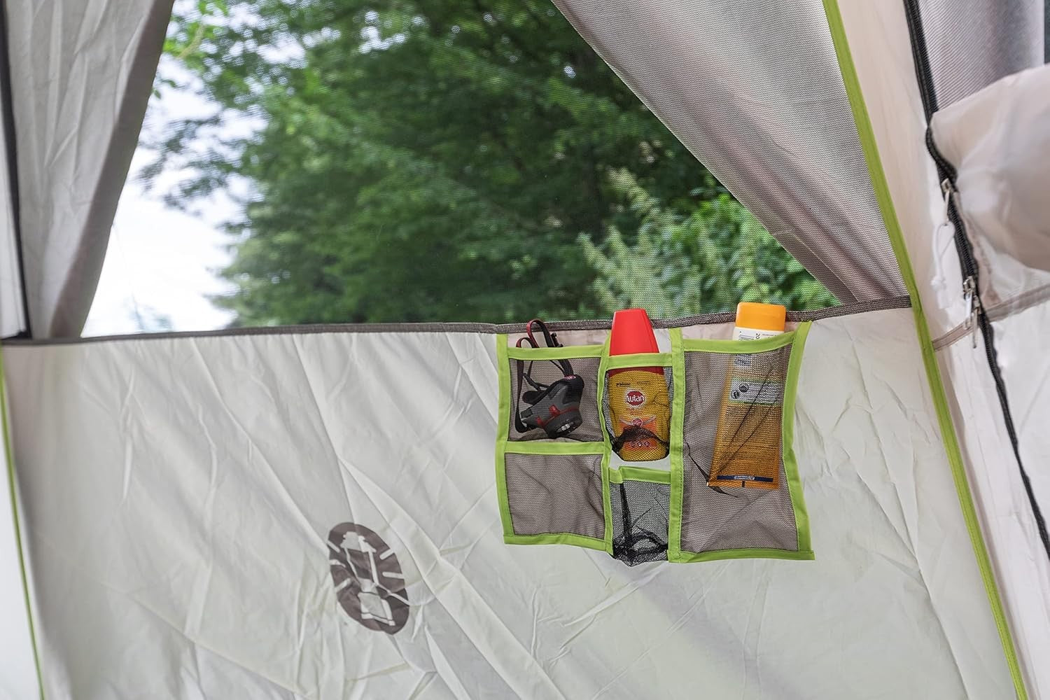 6 Person Family Camping Tent 360° View Waterproof Steel Pole