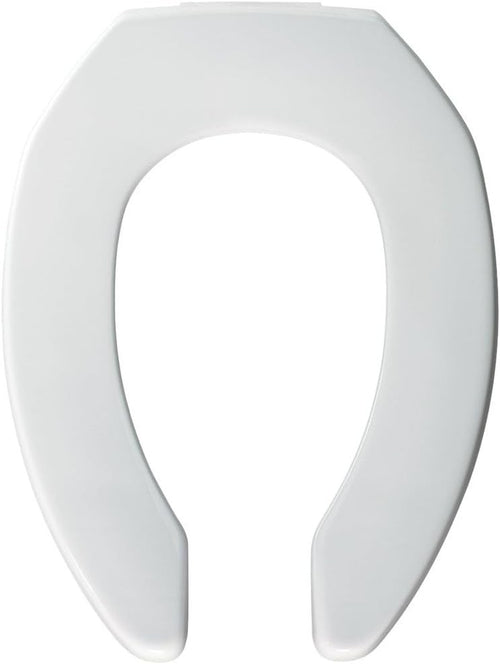 Elongated Toilet Repair Kit White 3-Inch Lift Commercial Plastic