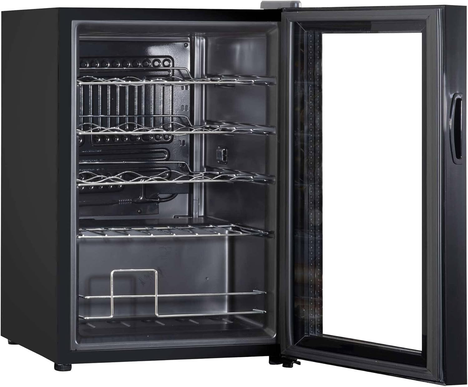 20 Bottle Wine Cooler Fridge Digital Touch Control LED Quiet Freestanding