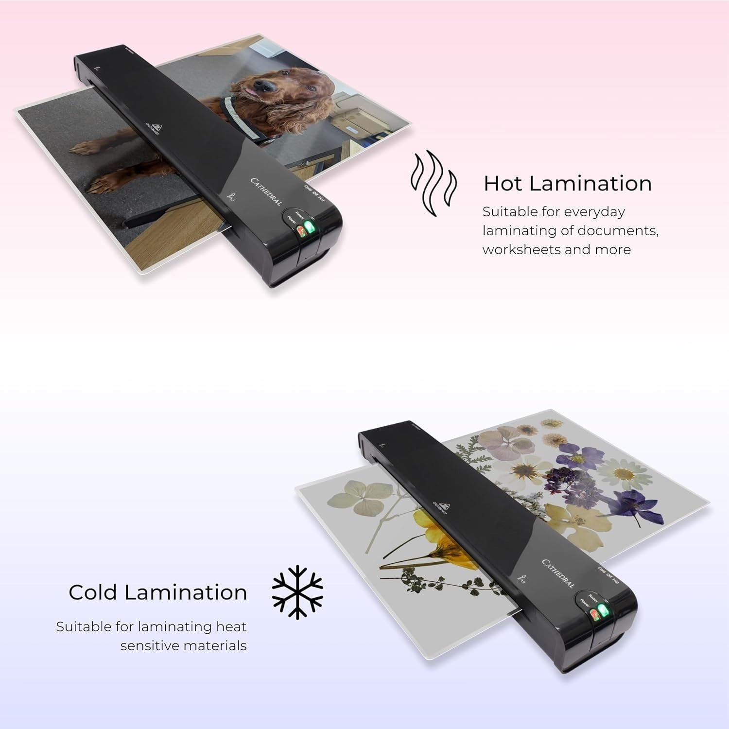 A3 Laminator Fast Warm Up Jam Release Heavy Duty 250 Mic