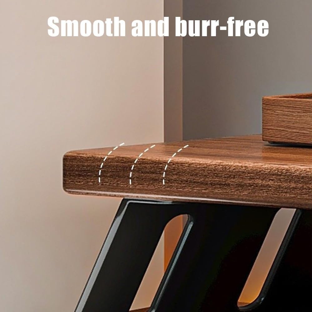 3 Tier Desk Hutch Adjustable Desktop Bookshelf Monitor Stand 100cm White