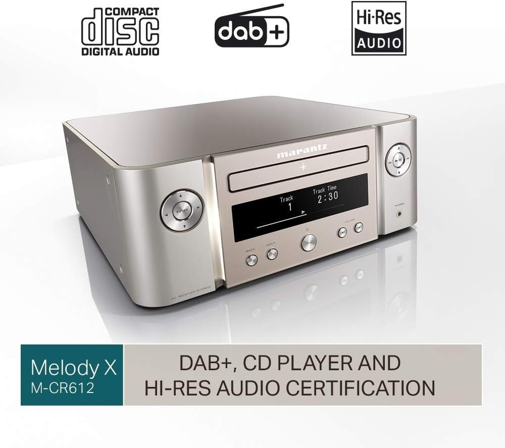 Hi-Fi Amplifier with CD Player, Bluetooth, DAB+, AirPlay 2 & Multiroom Audio