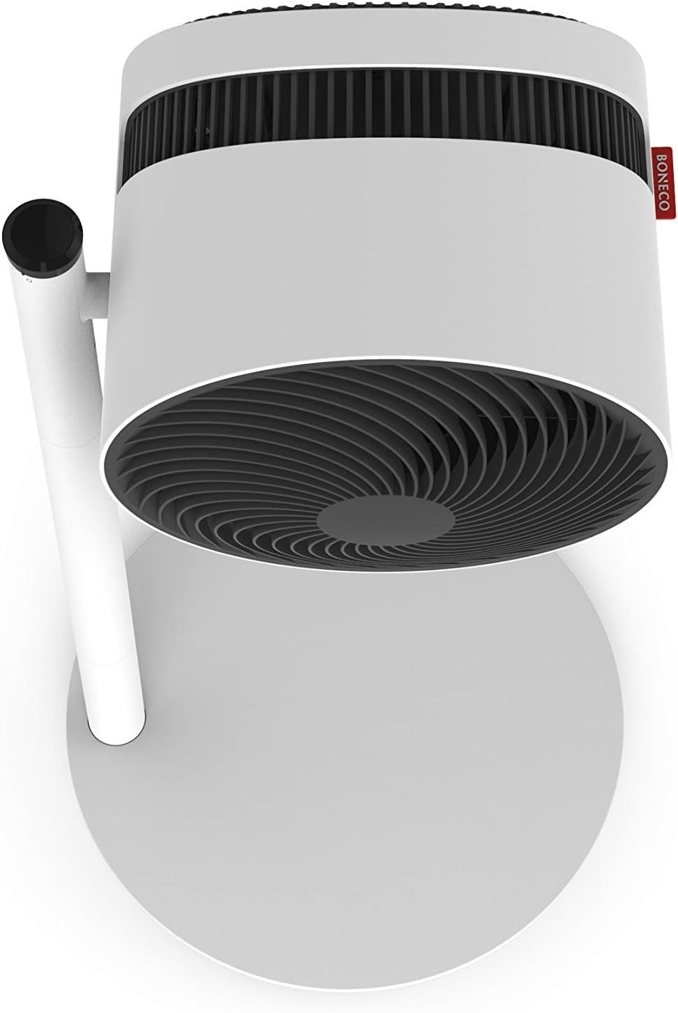 Modern 4-Speed Pedestal Air Circulator Fan – Adjustable Height Quiet Cooling Fan