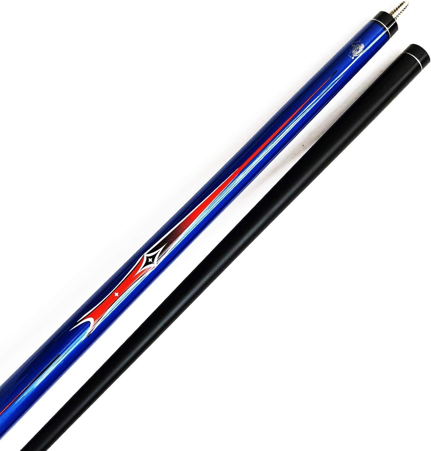 48in Kids Pool Cue Maple Carbon Fiber 13mm Tip 2pc Junior