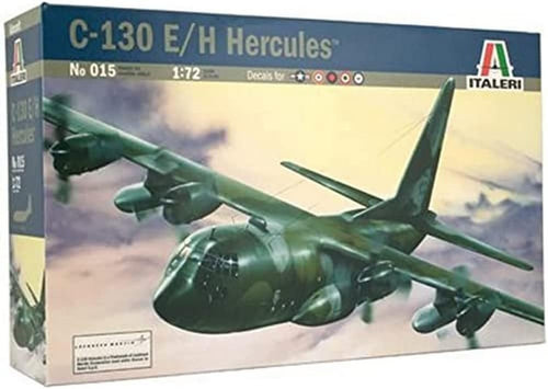 1:72 Scale C-130 Hercules Military Aircraft Model Kit – Detailed Build Set