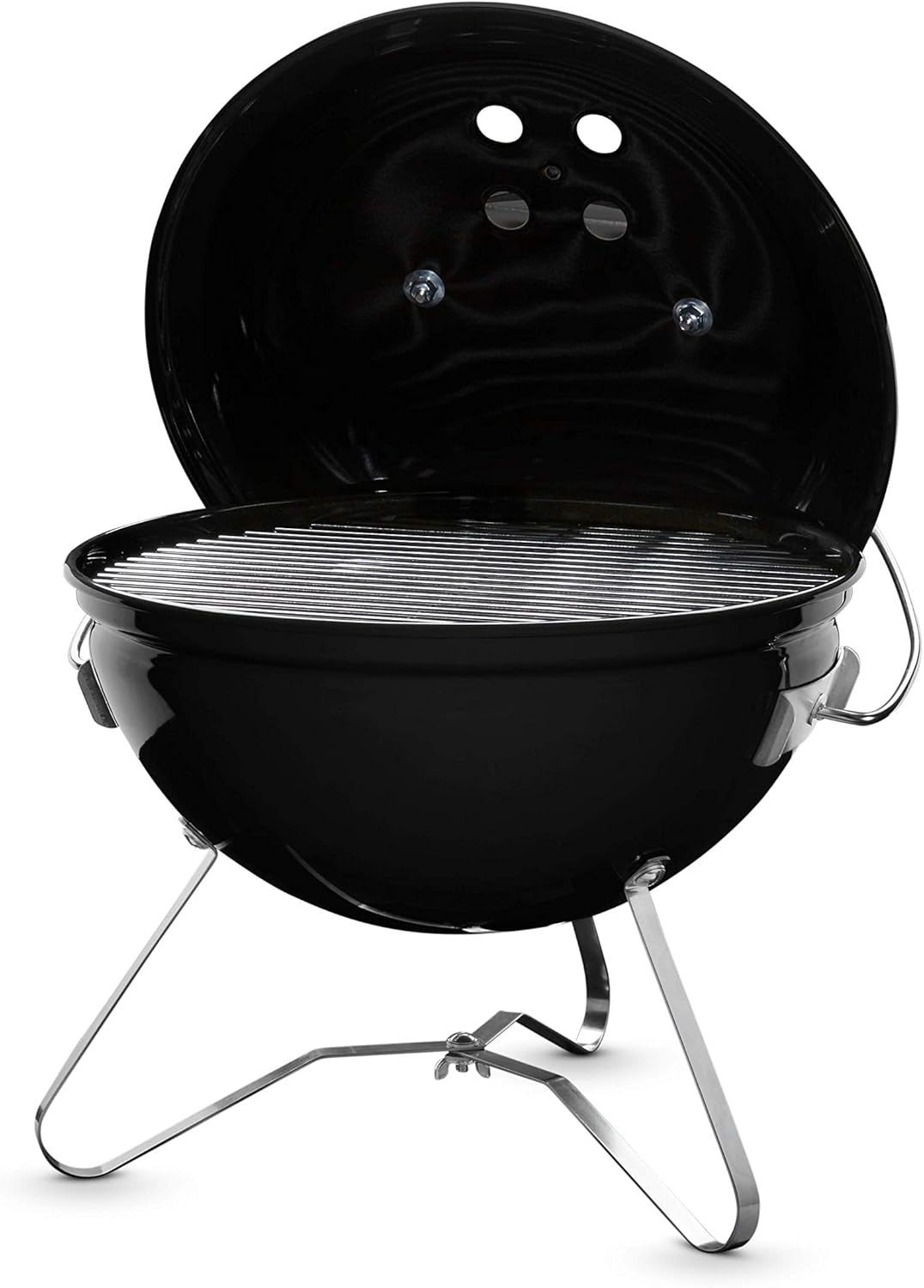 Portable Charcoal BBQ Grill 37cm with Tuck-N-Carry Handle – Outdoor Camping