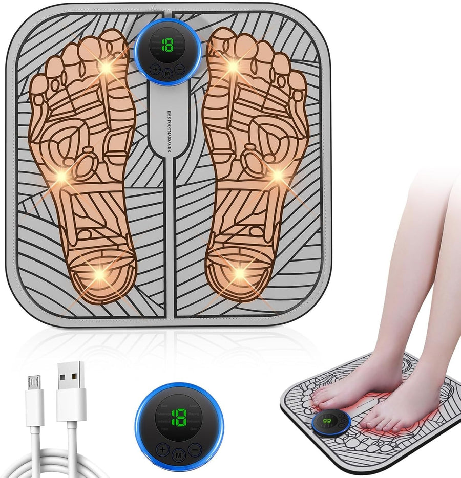 EMS Foot Massager Machine | Electric Foot Spa for Pain Relief & Circulation