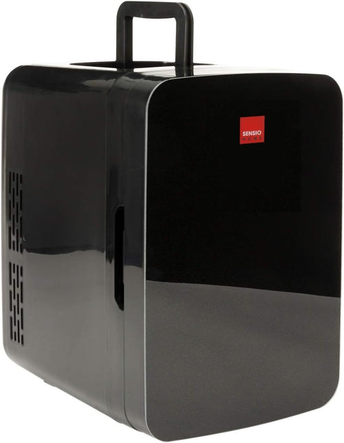 10L Portable Mini Fridge Cooler & Warmer AC/DC Compact Bedroom Car black