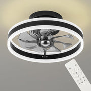 Bellanny 48CM Ceiling Fan, 6 Speeds, Dimmable LED, Reversible, Quiet Motor