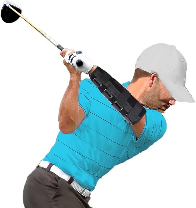 Golf Swing Trainer Elbow Support Arm Straightener Rotation Aid Tool