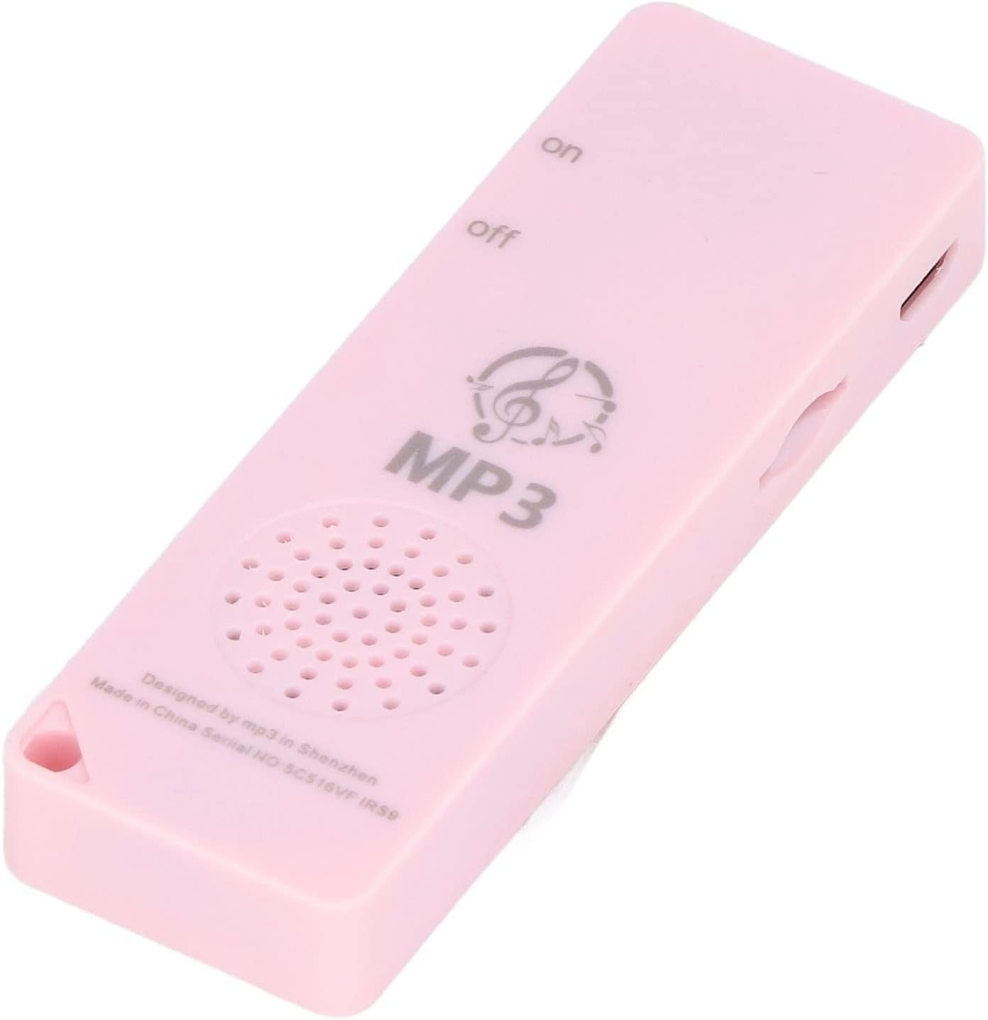 Mini MP3 Player Lossless Sound 64GB Support Portable Pink