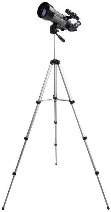 70mm Travel Scope DX with Smartphone Adapter & Backpack, Silver