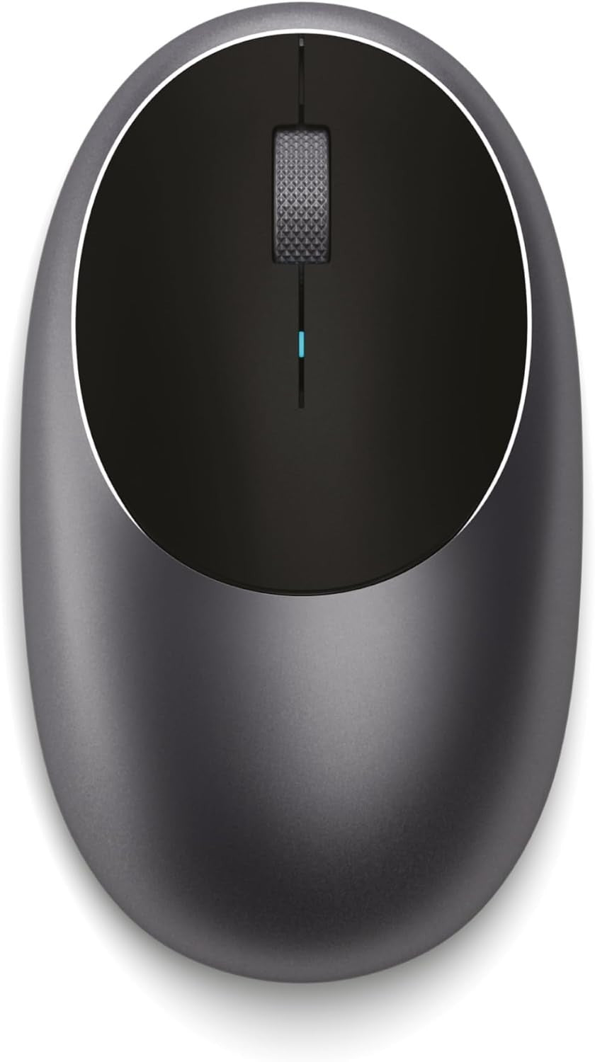 Wireless Bluetooth Mouse USB-C Rechargeable Slim Aluminium Quiet Clicks
