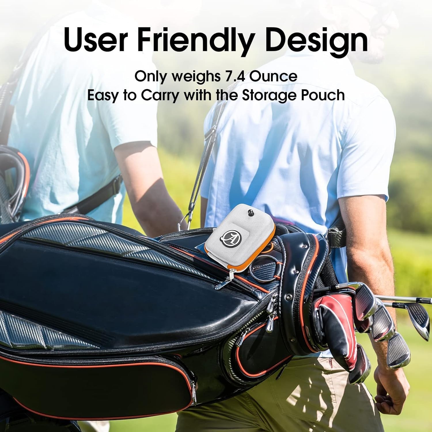 Golf Laser Rangefinder with Slope Magnetic Flag Lock Fast Vibration