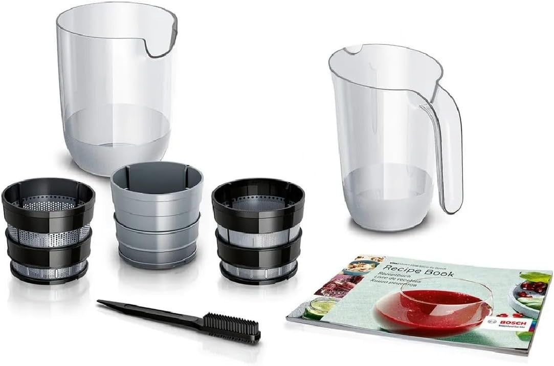 Slow Juicer Cold Press 55RPM Compact Easy Clean 3 Filters Included