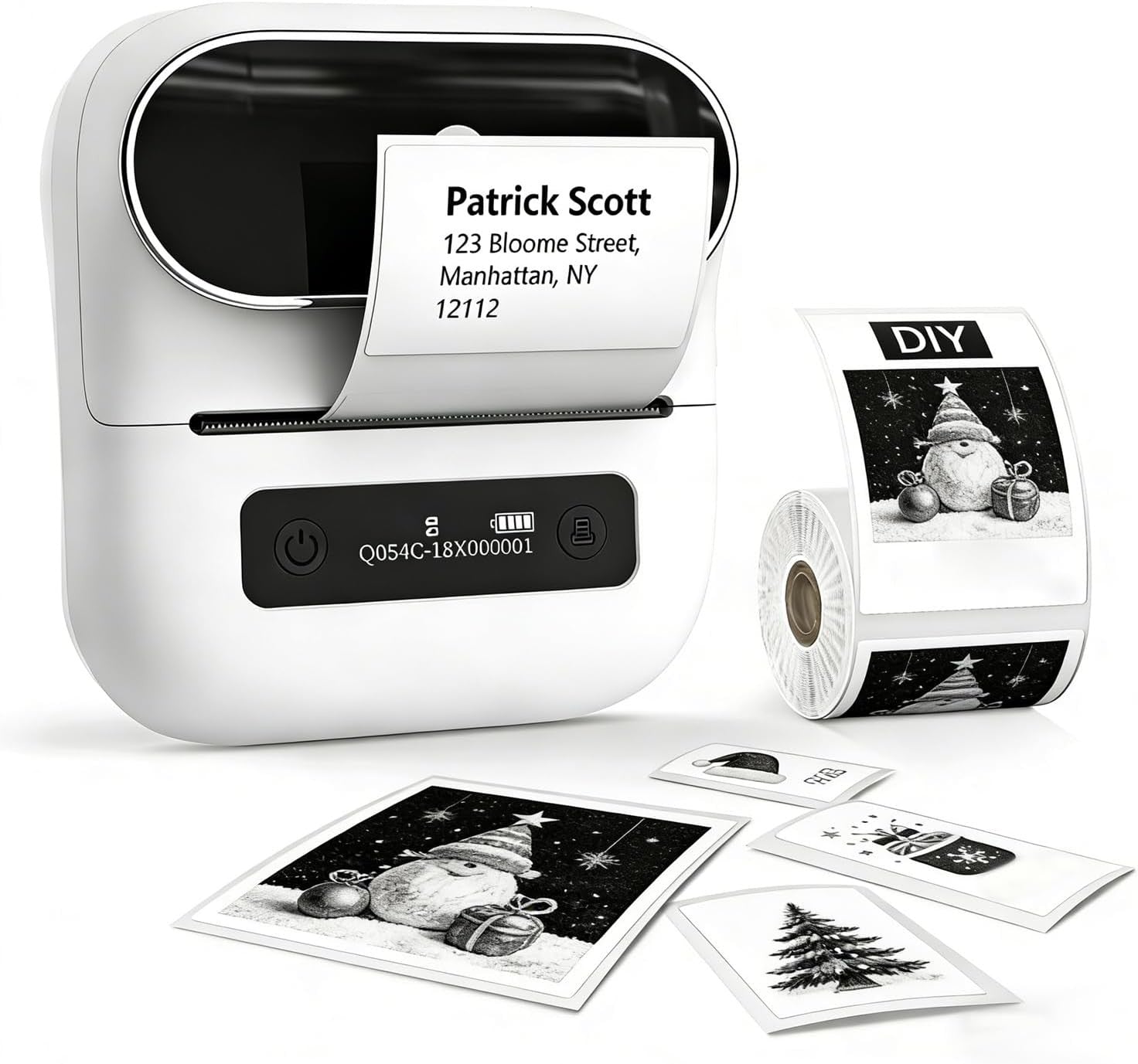 Phomemo M220 Portable Thermal Label Printer for Home & Small Business