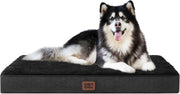 Orthopedic XXL Dog Bed 119x73x9cm Washable Cover Non Slip Black