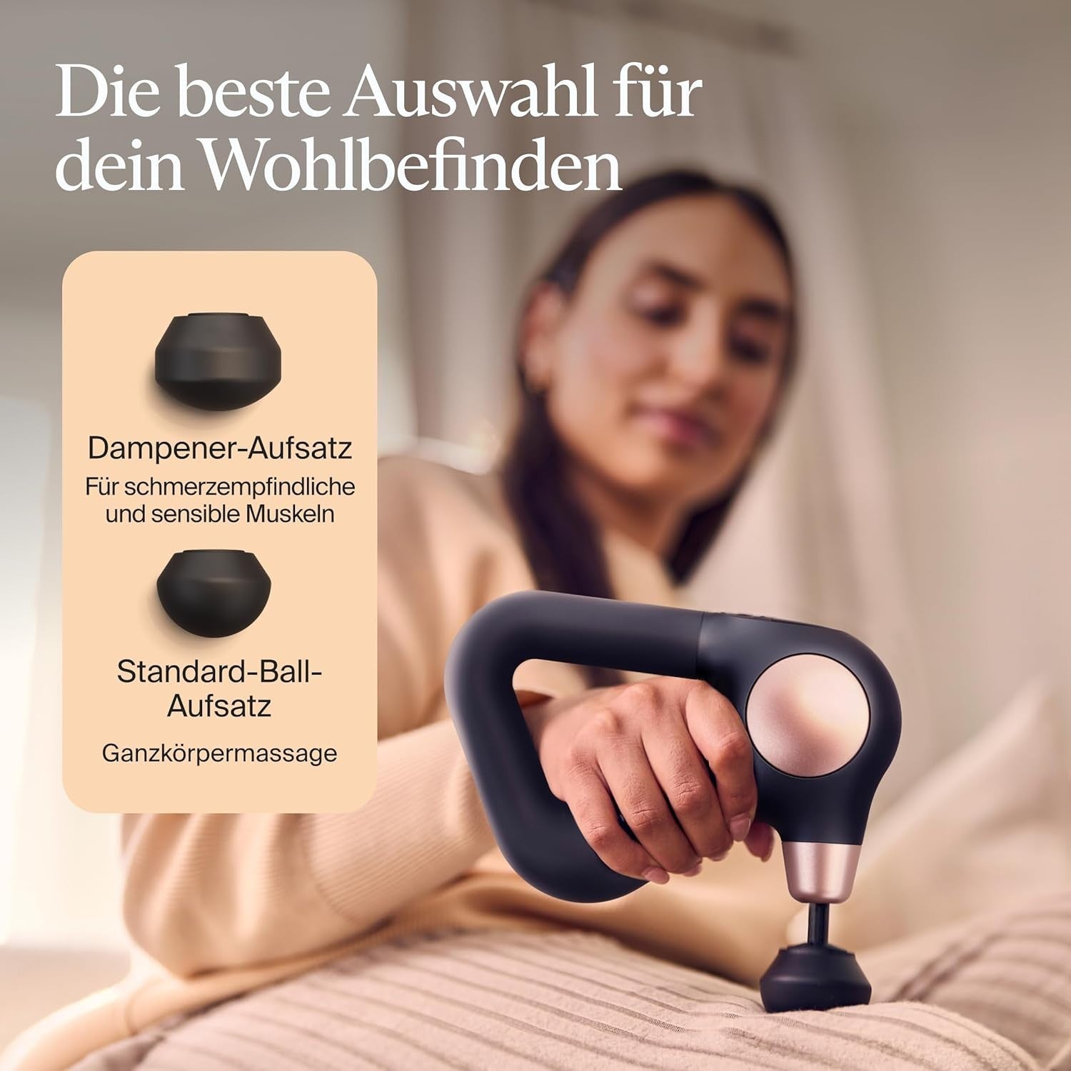 Quiet Relaxation Massage Gun Guided Stress Relief Muscle Recovery Sleep Aid