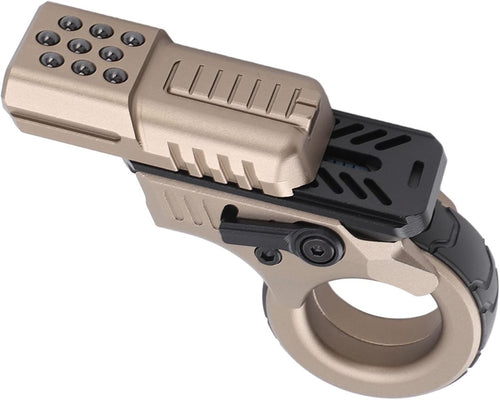 Metal Finger Fidget Gun Toy Pocket Spinner Stress Relief ADHD Sand