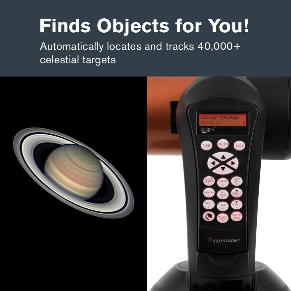 5SE 127mm SCT Telescope with GoTo Mount and Tripod-Orange