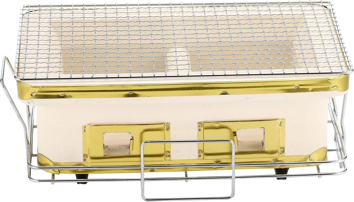 Large Japanese Hibachi Tabletop Charcoal Grill 41x24cm Clay BBQ Yakitori Cooker