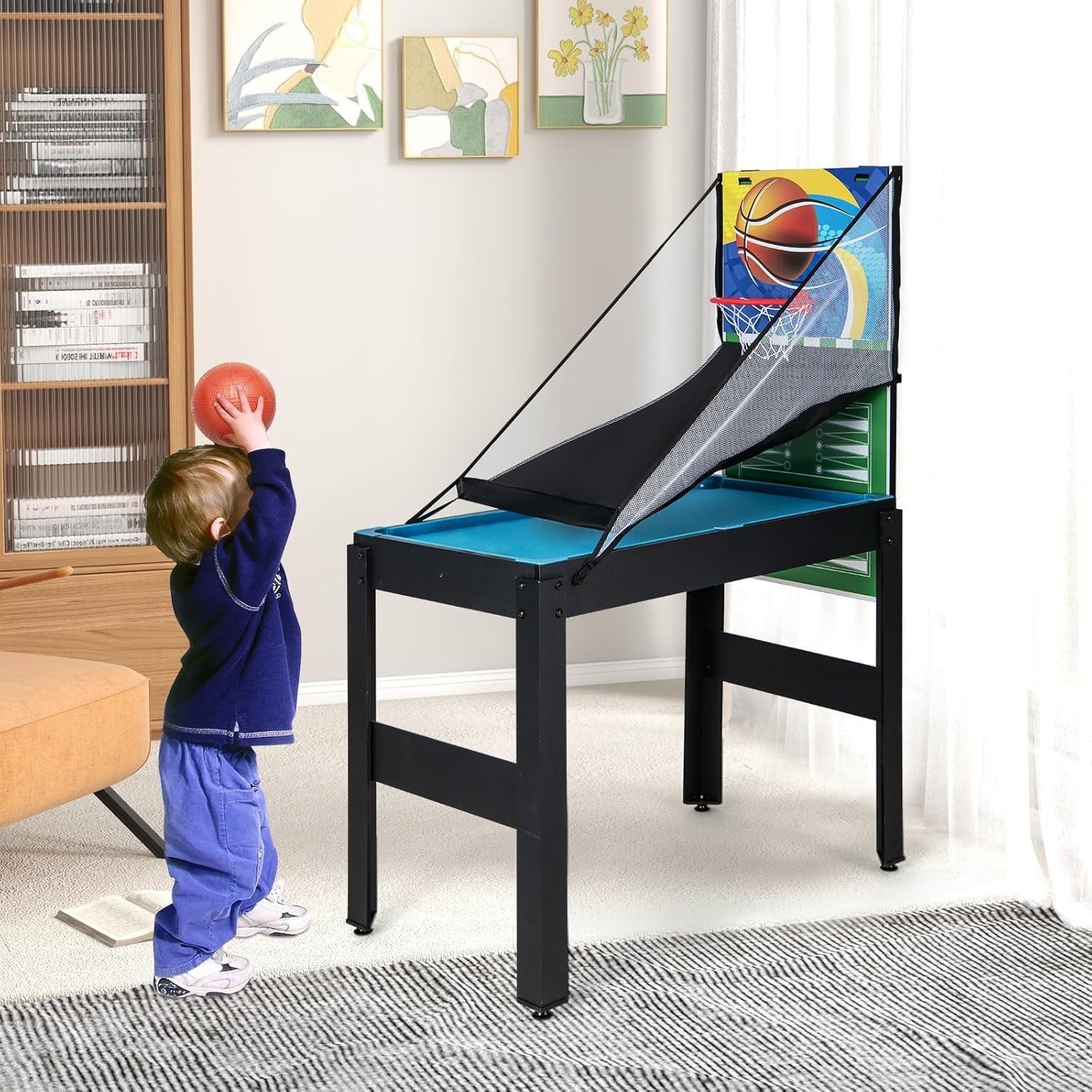 14 in 1 Multi Game Table Foosball Pool Hockey Chess Family Set