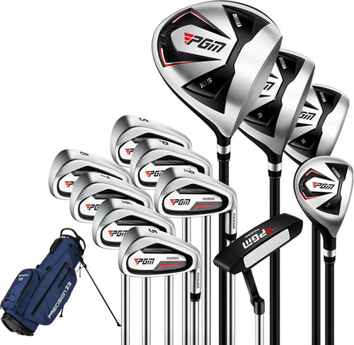 Mens Right Hand Complete Golf Club Set 12 Piece Driver Irons Putter Bag
