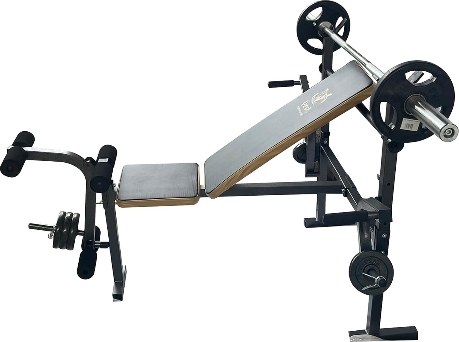 Foldable Multi-Angle Workout Bench for Sit Ups & Weight Training Home Gym