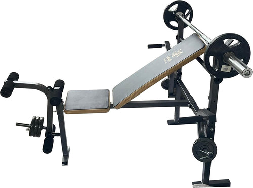 Foldable Multi-Angle Workout Bench for Sit Ups & Weight Training Home Gym