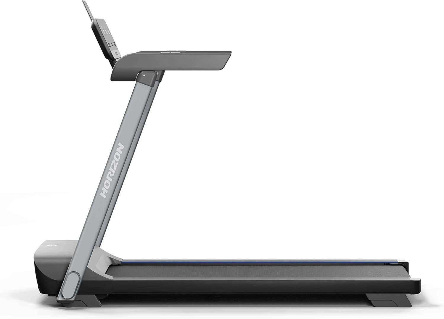 Compact Folding Treadmill 10mph Cushion Deck Bluetooth App Workouts Home Office