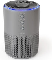 Quiet H13 HEPA Air Purifier Home Bedroom Aroma Pet Odour Grey