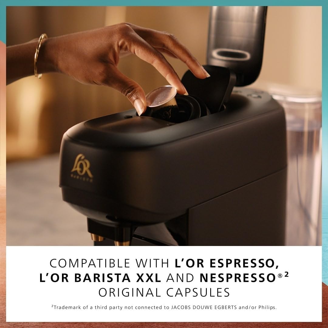 19 Bar Capsule Coffee Machine | Dual Capsule System | Iced & Hot Espresso Maker
