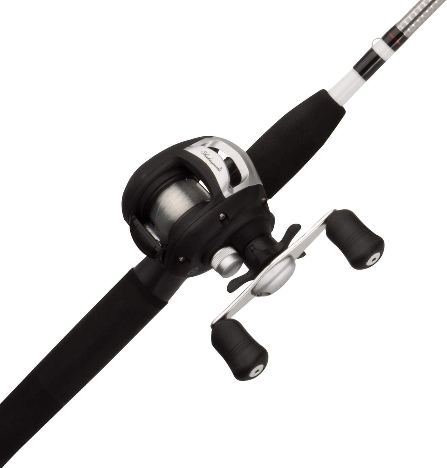 6FT Low Profile Baitcast Rod & Reel Combo 2-Piece Fishing Kit