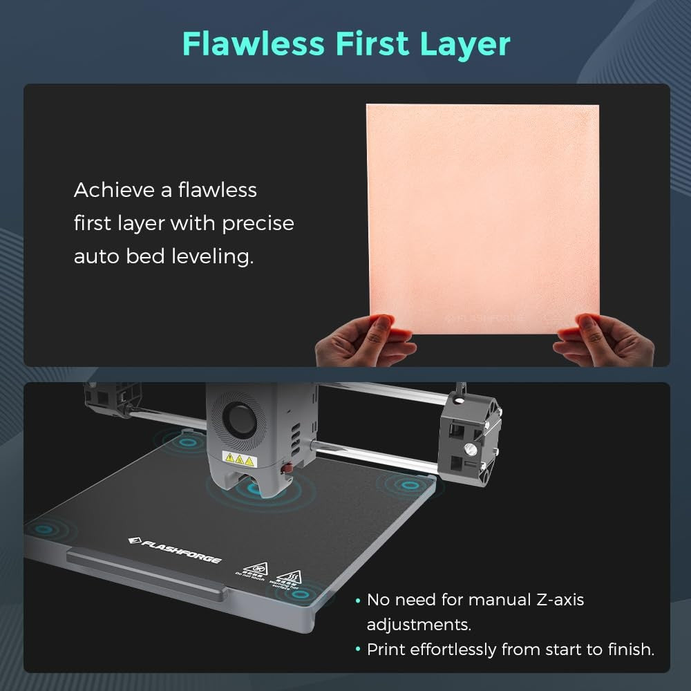 High Speed 3D Printer Enclosed Auto Level Precision Quiet Desktop Machine