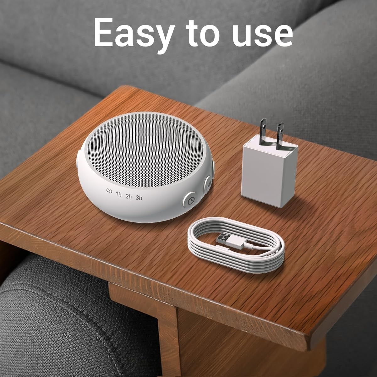 White Noise Sound Machine 32 Calming Sounds Portable Sleep Timer Baby