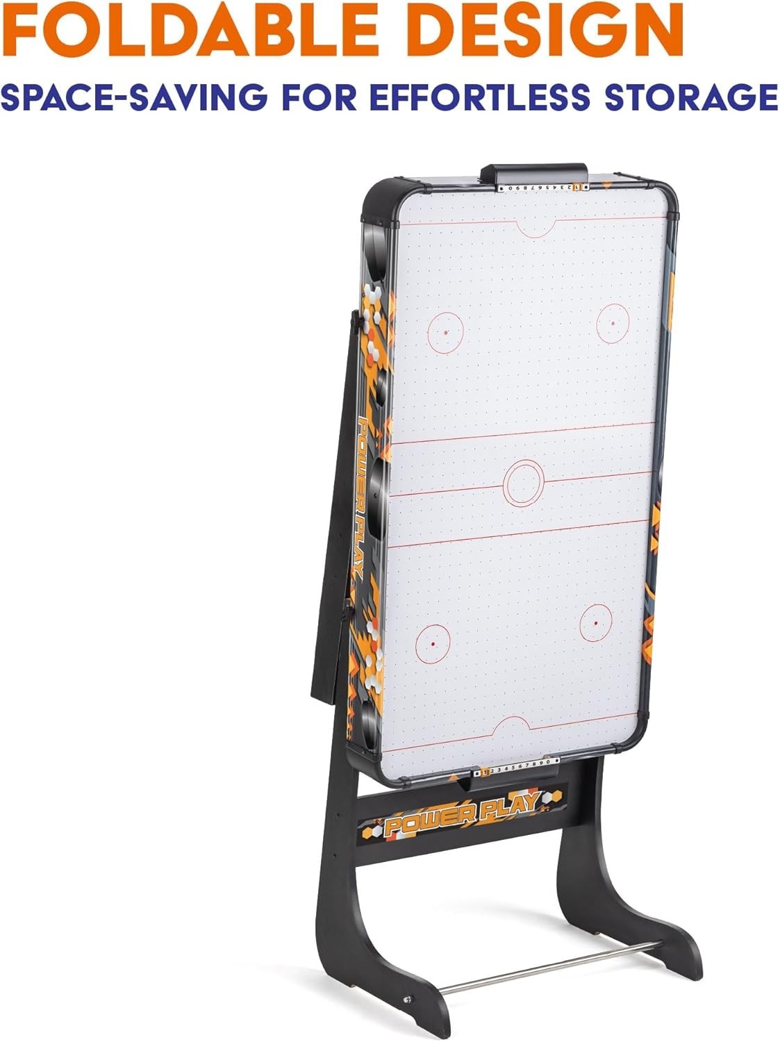 3ft Folding Air Hockey Table Mini Indoor Game Portable Kids Adults